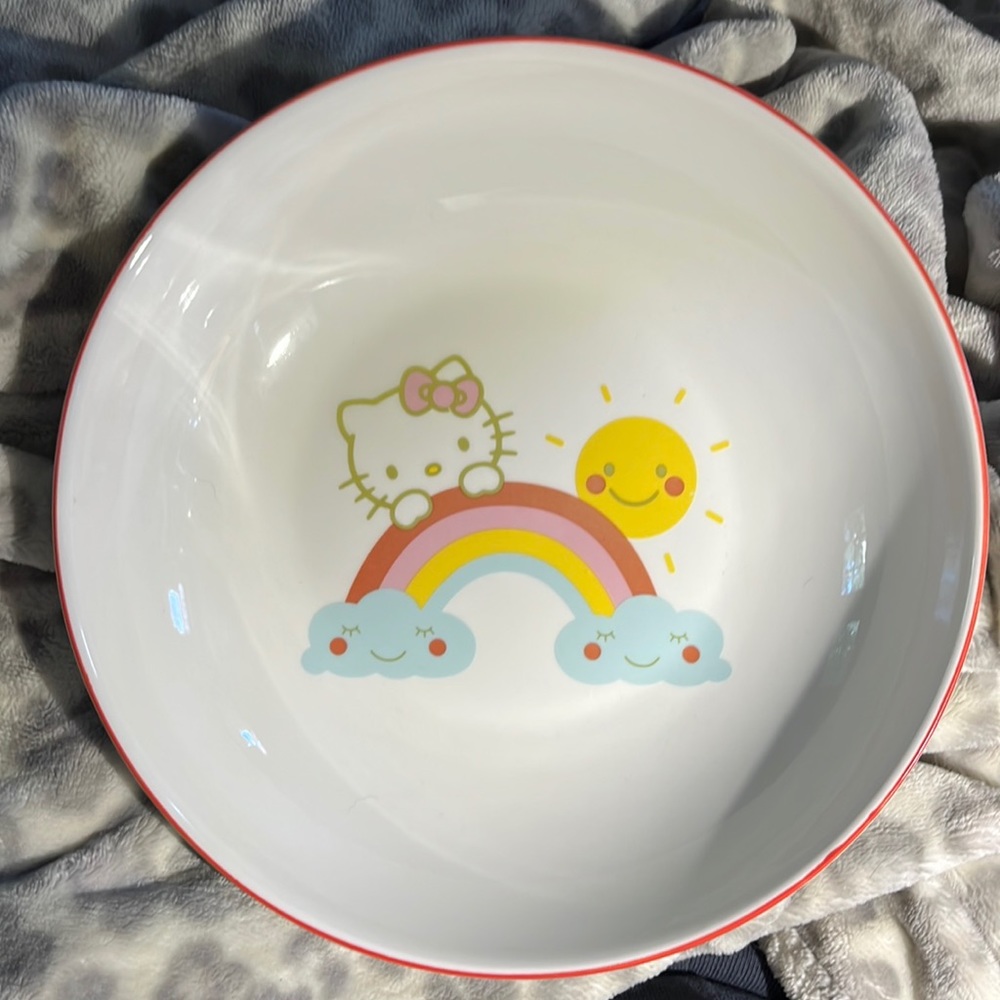 Set of 3 Hello Kitty Glass Bowls